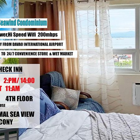4Th Floor - Sea View Of Seawind Condominium Davao Ngoại thất bức ảnh